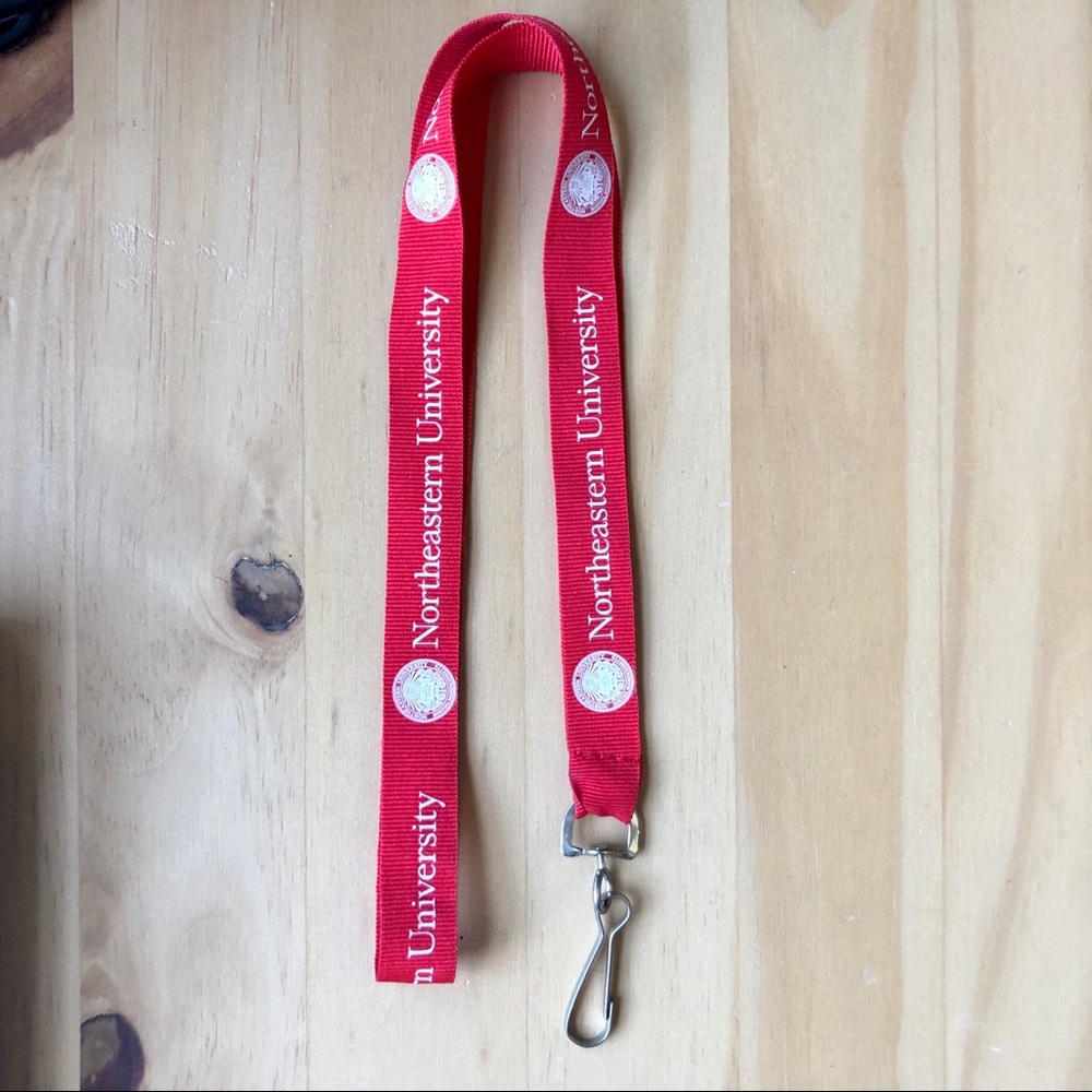 Northeastern University Lanyard / keychain